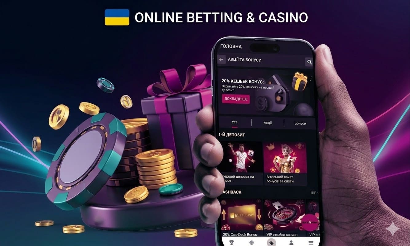 Golden trophy illustration on a casino background